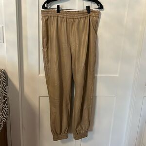 Used in used condition size L Babaton faux leather dress pants.